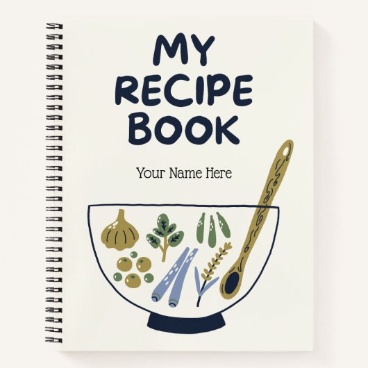 Mon livre de recettes - Personnaliser (Devant)
