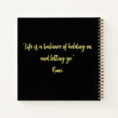 Mon livre d'équilibre Carnet spiral (Dos)