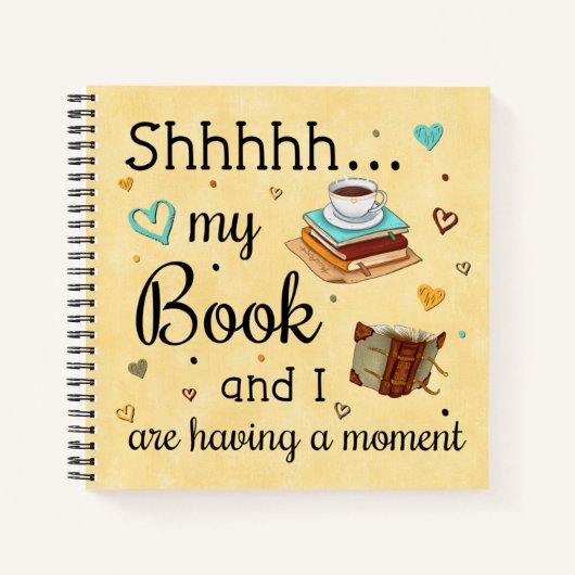 Mon livre et moi avons un moment (Devant)