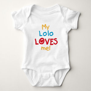 Mon Lolo m'aime T-shirts et cadeaux