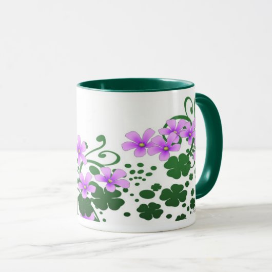 Mon Lucky Shamrock Mug (Devant droit)