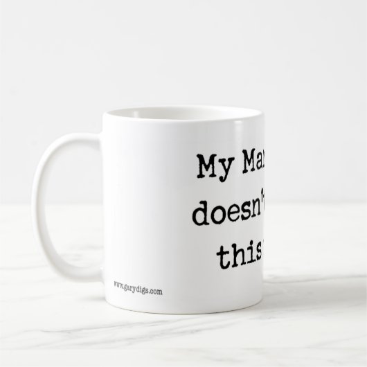 Mon manifeste n'adapte pas la tasse (Gauche)