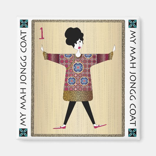 Mon manteau Mah Jongg 02 : Aimant (Devant)