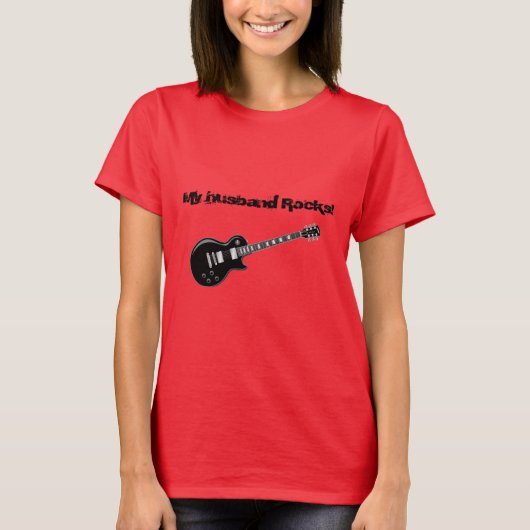 Mon mari roche un t-shirt (Devant)