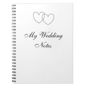 "Mon mariage note" le carnet