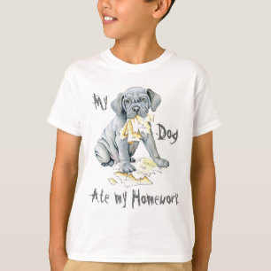 Mon Mastino Mangé Mon T-shirt Maison