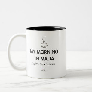 Mon matin à Malte   Mug à café maltais   Malte G
