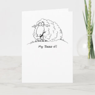 Mon Mauvais Dessin Mouton Carte Anniversaire Anniv