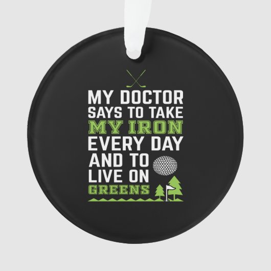 Mon médecin dit de prendre mon fer tous les jours (devant)