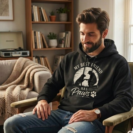 Mon meilleur ami a des pattes Sweat à capuche - Am