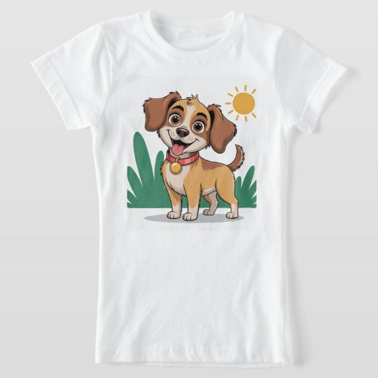 Mon meilleur ami chien, t-shirt magique pour les e (Poser)