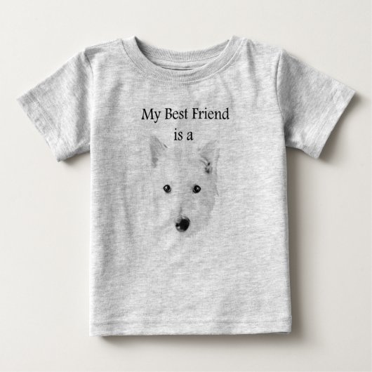 mon meilleur ami est un t-shirt bébé westie (Devant)