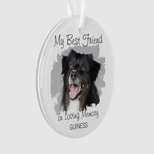 Mon meilleur ami | Pet Memorial (devant)