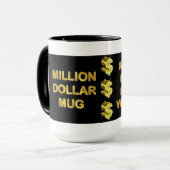 Mon million premier est sur son chemin à moi tasse (Devant gauche)