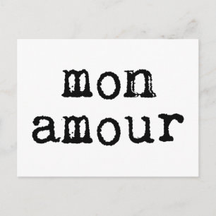 Mon Mon Amour Briefkaart