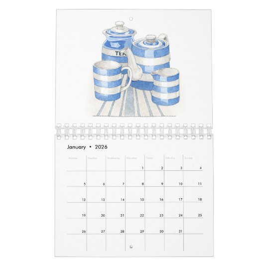 Mon monde en aquarelles Calendrier 2021 (Jan 2026)