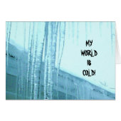 MON MONDE EST FROID, SANS VOUS ! (Devant horizontal)