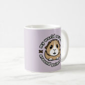 Mon monde tourne… la tasse de cobaye (Devant droit)