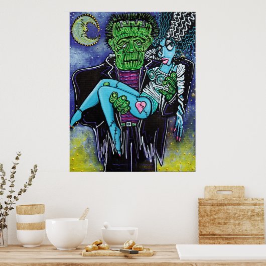 Mon monstre Ma mariée Affiches (Cuisine)