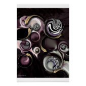 "Mon Morphysm sensible" Affiche brillante (Devant)