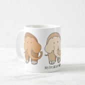 Mon Mug de Petit Déjeuner à l'Éléphant (Devant gauche)