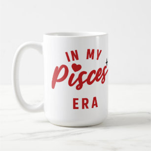 mon Mug d'ère Poissons, cadeau d'anniversaire Pois