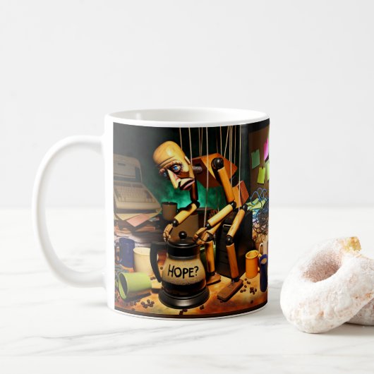 Mon mug déteste aussi les matins (Avec donut)