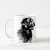 Mon mug moderne Labrador Retriever (Gauche)
