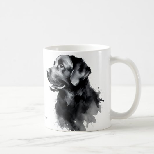 Mon mug moderne Labrador Retriever (Droite)
