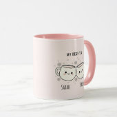 Mon Mug "Mon Meilleur-Thé" Personnalisé et Mignon  (Devant droit)