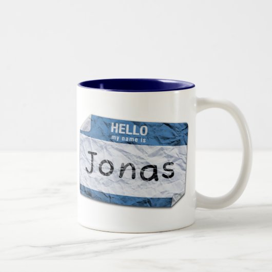 mon nom est tasse de Jonas (Droit)