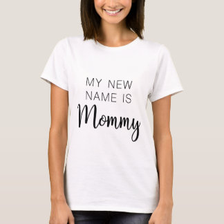 Mon nouveau nom est maman - Funny Maman T-shirt
