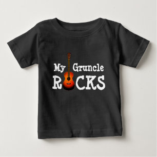 "Mon oncle Roche !" T-shirt bébé