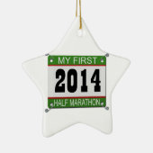 Mon ornement de marathon de première moitié - 2014 (Droite)