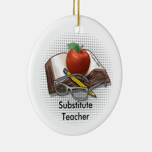 Mon ornement enseignant substitut (Droite)