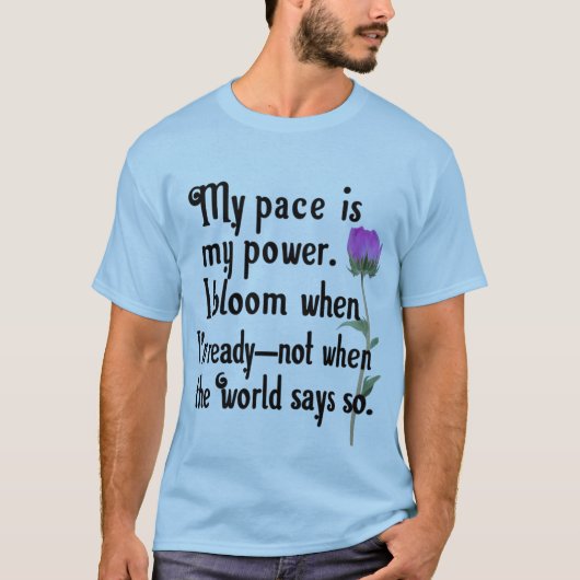 Mon Pace Est Mon T-shirt Power (Devant)