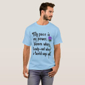 Mon Pace Est Mon T-shirt Power (Devant entier)