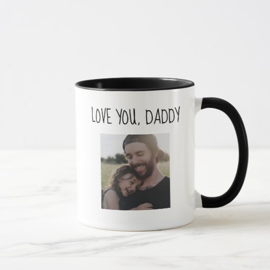 Mon papa, Fête des pères Photo Mug (Droite)