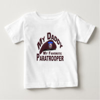Mon papa mon T-shirt préféré de parachutiste