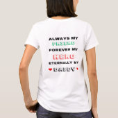 Mon papa T-shirt (Dos)