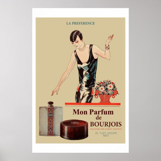Mon parfum Bourjois Poster (Voorkant)