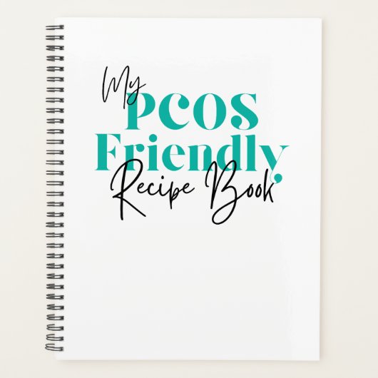 Mon PCOS livre de recettes amical (Devant)