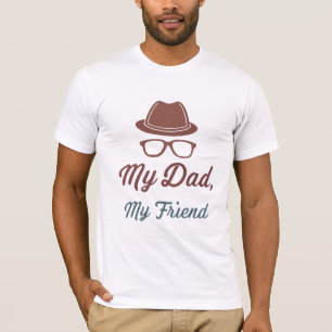Mon Père Est Mon Ami T-shirt Unique