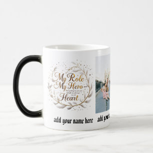 Mon père, mon héros - Mug de Morphing magique (11