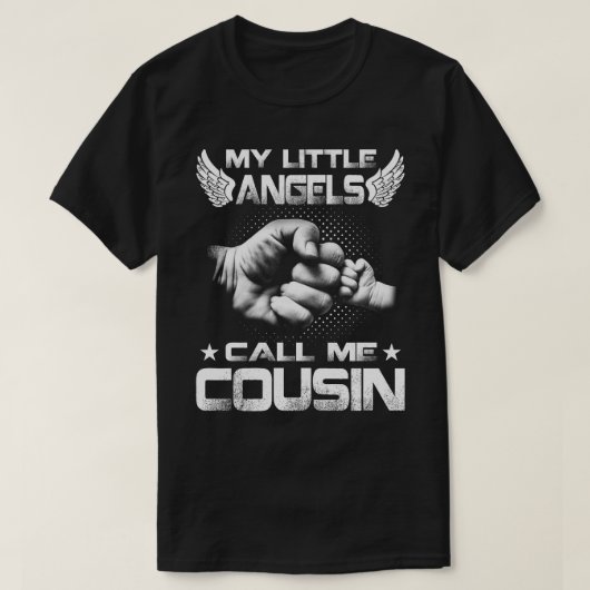 Mon petit ange m'appelle cousin T-shirt (Design devant)