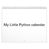 Mon petit calendrier de python (Protection)