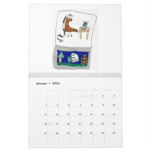 Mon petit calendrier de python (Jan 2026)