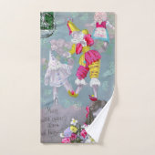 Mon petit coeur dans ce baiser 2 (Serviette à main)