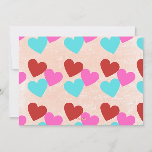 Mon petit faire-part de grossesse Valentine (Dos)