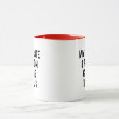 Mon Petit-Fils Favori M'A Donné Cette Mug Drôle (Centre)